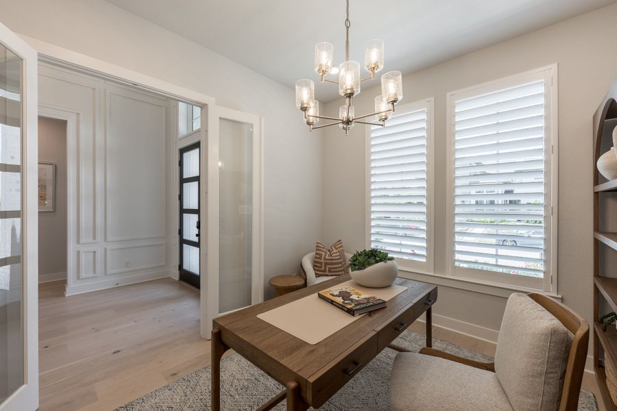 Furnished interior view inside a new home in Evergrove, Richmond (Image 3).