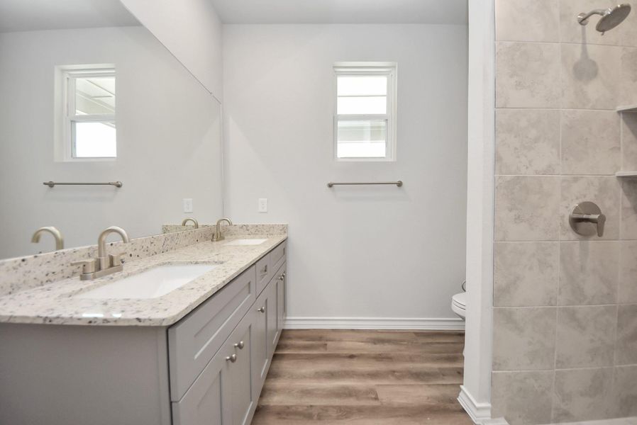 Furnished interior view inside a new home in The Enclave at Spring Branch, Conroe (Image 11).