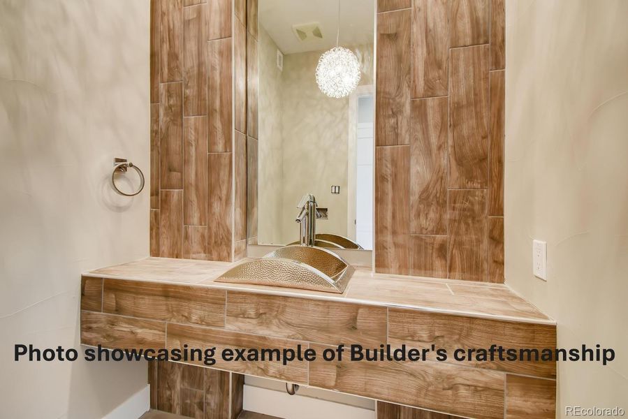 Close-up of interior finishes inside a home in , Broomfield (Image 16).