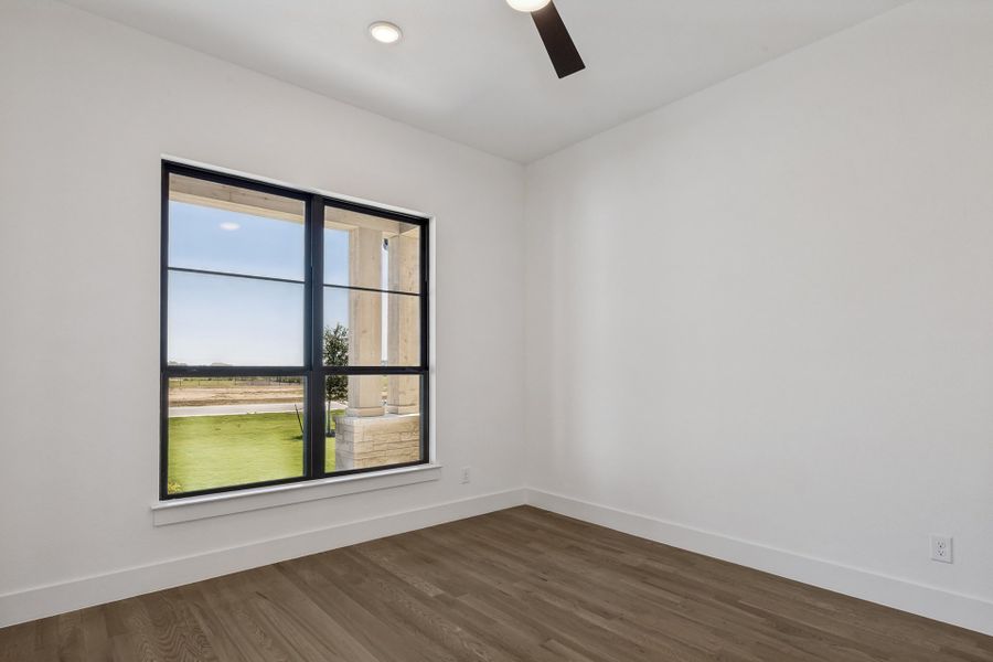 Spacious, unfurnished interior of a new home in Hilltop Ranch, Leander (Image 31). Spacious, unfurnished interior of a new home in Hilltop Ranch, Leander (Image 31).