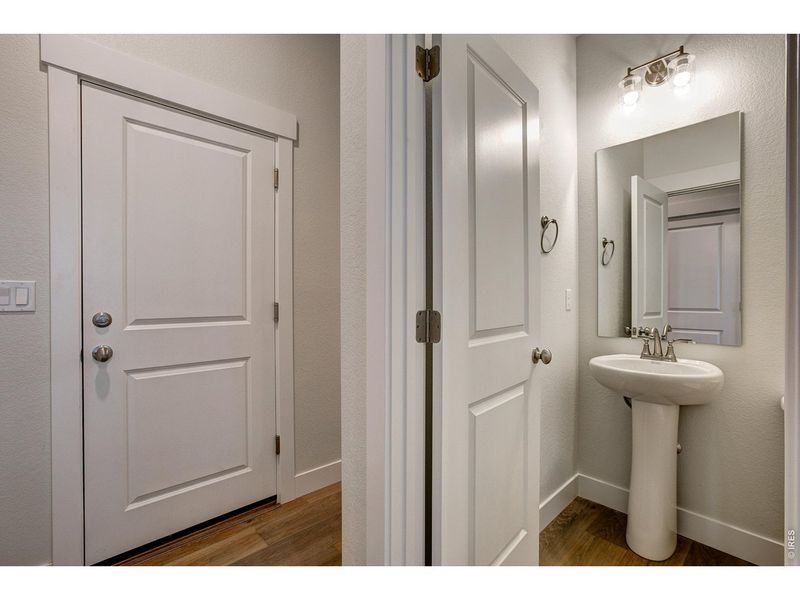 Furnished interior view inside a new home in The Lakes at Centerra - The Shores, Loveland (Image 12).