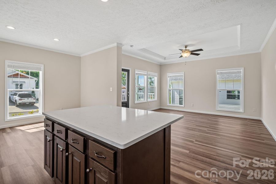 Furnished interior view inside a new home in , Asheville (Image 9).