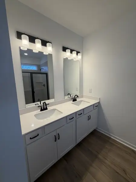 Furnished interior view inside a new home in Wilson Meadows, Clarksville (Image 4).