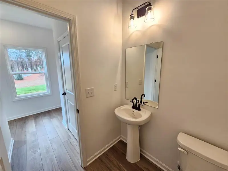 Furnished interior view inside a new home in The Estates at Casteel, Bethlehem (Image 5).