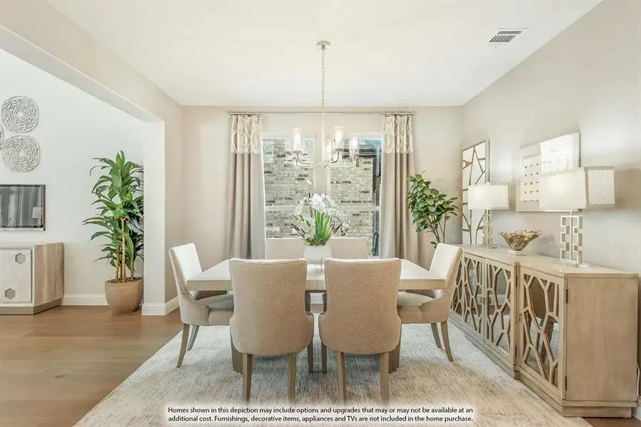 Furnished interior view inside a new home in Sonoma Verde, McLendon-Chisholm (Image 36).