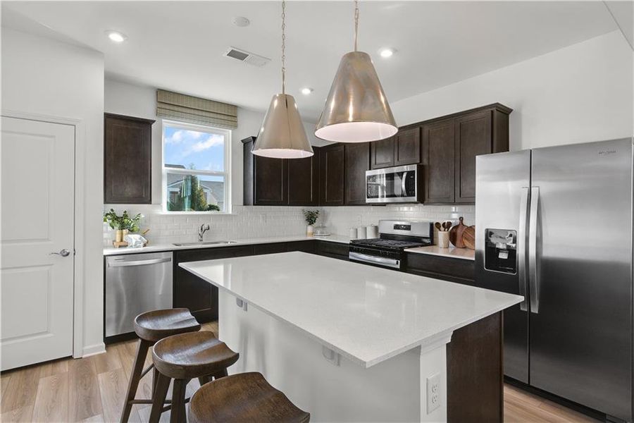 Furnished interior view inside a new home in Sun City Peachtree, Griffin (Image 5).