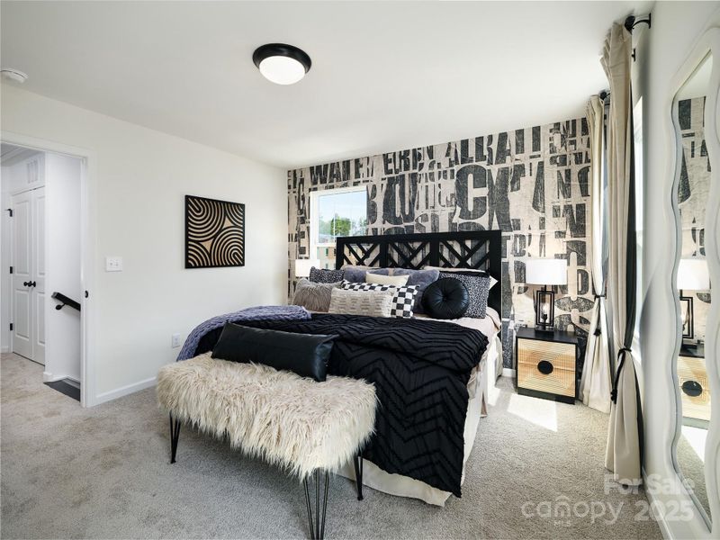 Furnished interior view inside a new home in , Charlotte (Image 12).