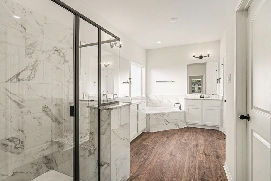Furnished interior view inside a new home in Rose Hill Estates, Willis (Image 8).