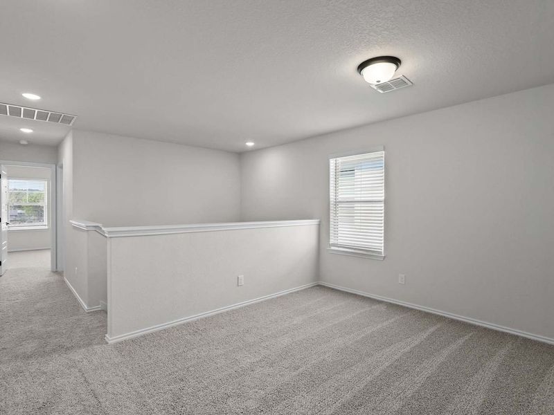 Representative unfurnished interior of a home built from the The Florence B by Davidson Homes LLC in Cedar Heights, San Antonio (Image 25).