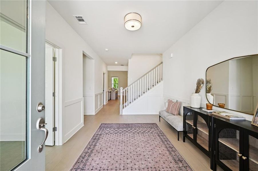 Furnished interior view inside a new home in Fireside Farms, Dawsonville (Image 16).