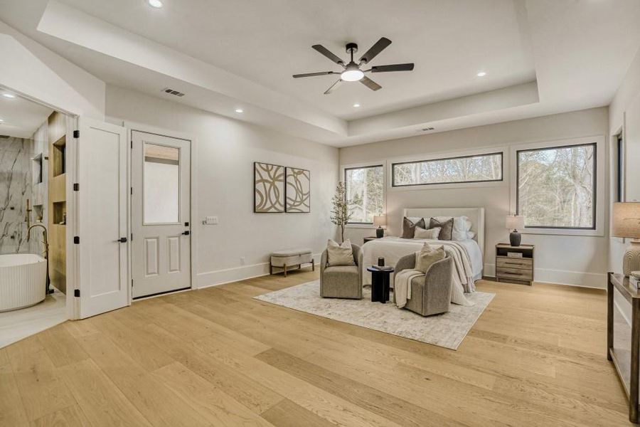 Furnished interior view inside a new home in , Lawrenceville (Image 6).