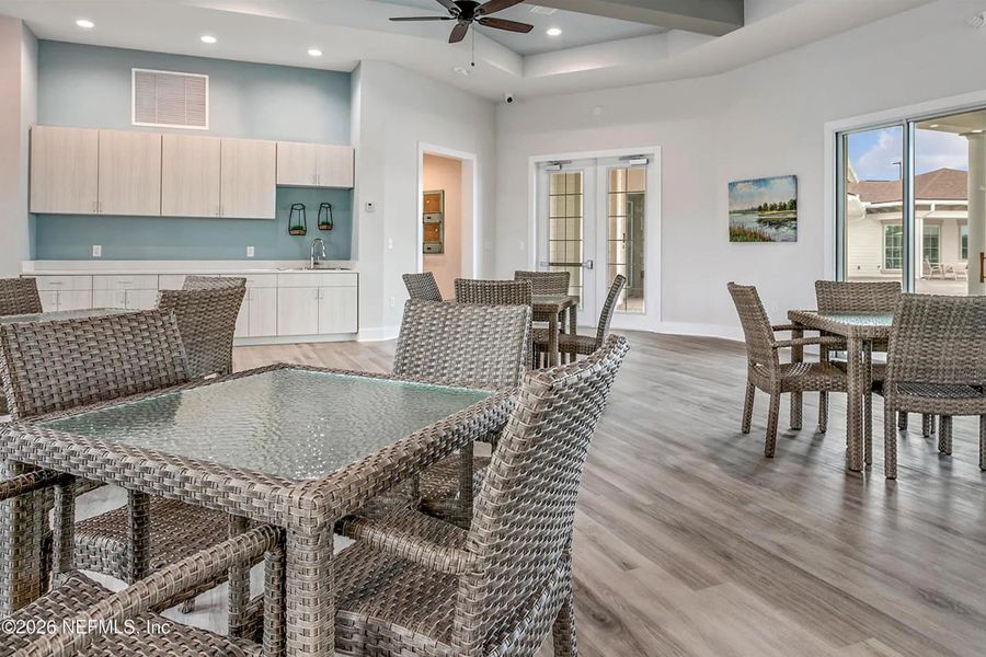 Furnished interior view inside a new home in Entrada, St. Augustine (Image 18). Furnished interior view inside a new home in Entrada, St. Augustine (Image 18).