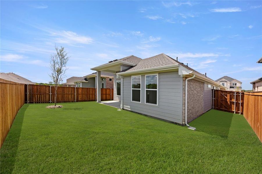 Front exterior of a new home in Creekside, Royse City, TX, highlighting curb appeal (Image 17).