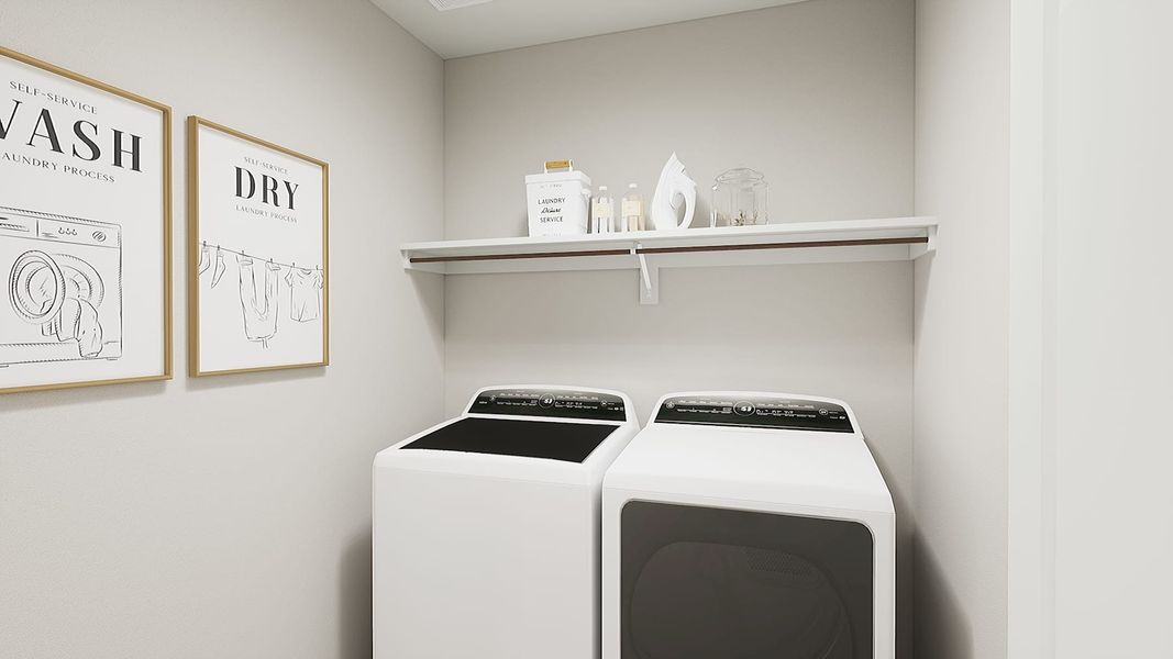 Representative interior finishes for a home built from the Avery by Tri Pointe Homes in The Meadows, Denton (Image 17).