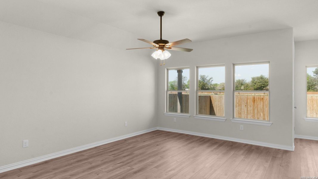 Spacious, unfurnished interior of a new home in Meyer Ranch - Enclave, New Braunfels (Image 8). Spacious, unfurnished interior of a new home in Meyer Ranch - Enclave, New Braunfels (Image 8).