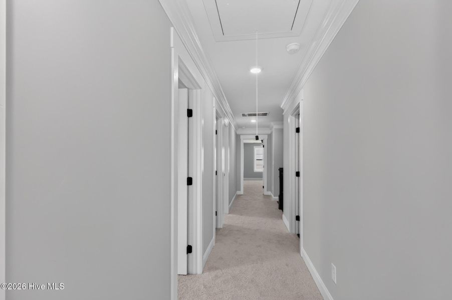 Spacious, unfurnished interior of a new home in Highland Lakes, Evans (Image 34). Spacious, unfurnished interior of a new home in Highland Lakes, Evans (Image 34).
