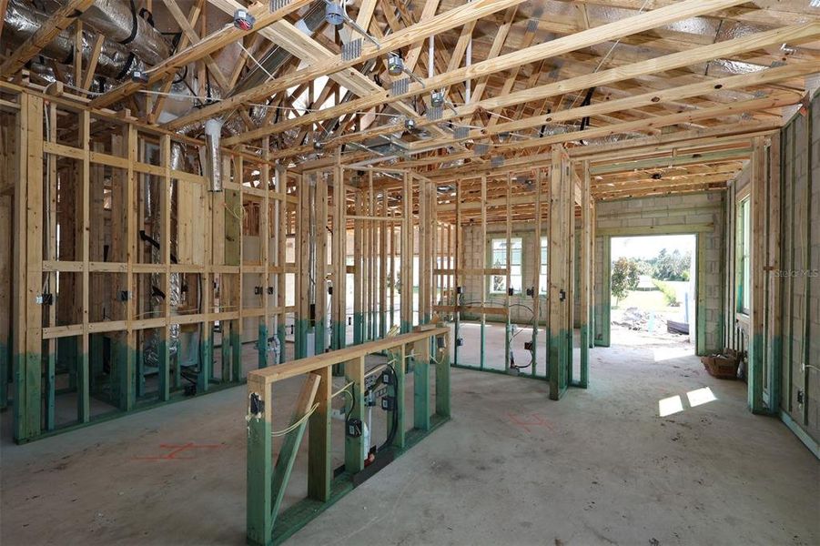 In-progress construction of a new home in Bay Lake Farms, St. Cloud, FL (Image 13).