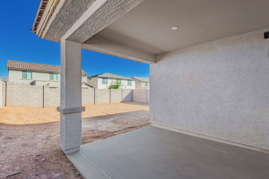 Exterior details and patio area of a home in Sunrise, Surprise (Image 3).