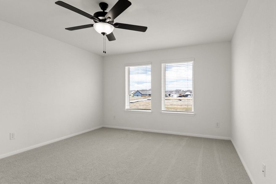 Spacious, unfurnished interior of a new home in Trace, San Marcos (Image 46).