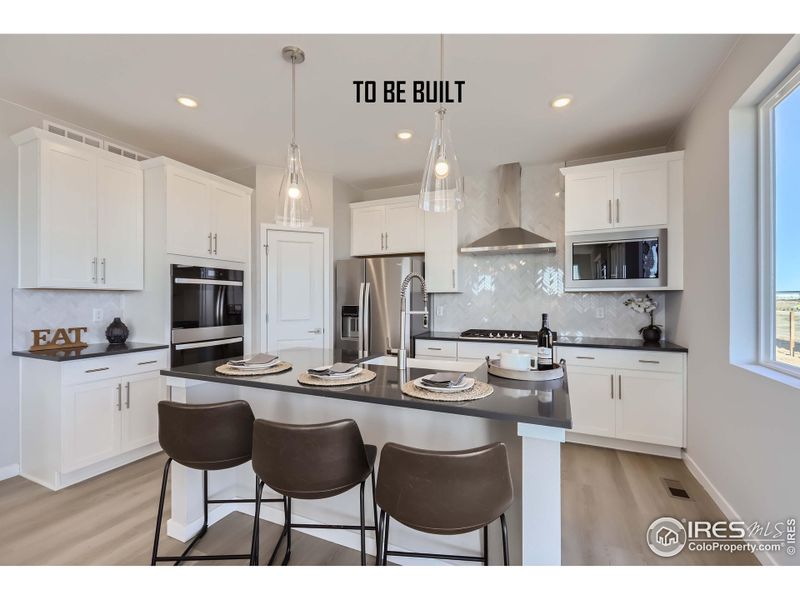 BEAUTIFUL GOURMET KITCHEN! PHOTO NOT OF ACUTAL HOME - BUT SAME LAYOUT!