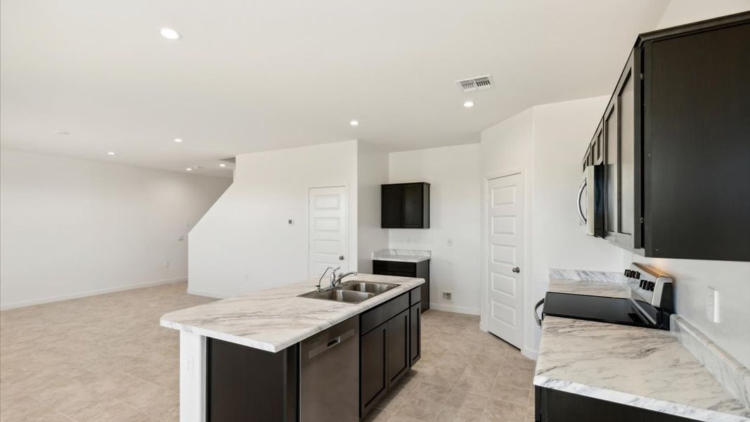 Furnished interior view inside a new home in Elena Trails, Maricopa (Image 8).