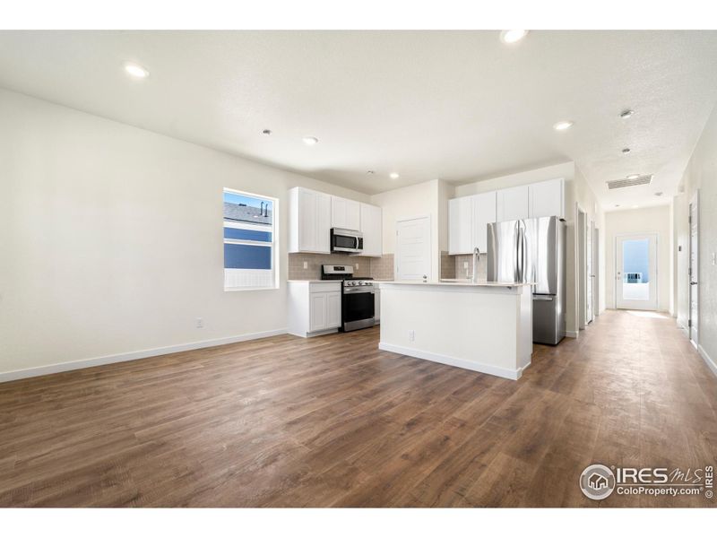 Furnished interior view inside a new home in Liberty Draw, Evans (Image 6).