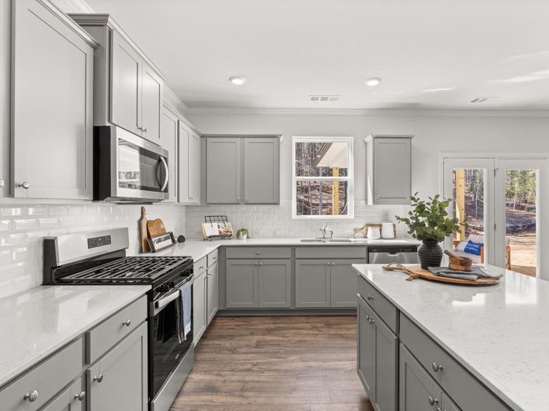 Furnished interior view inside a new home in Falcon Landing, Gainesville (Image 10).