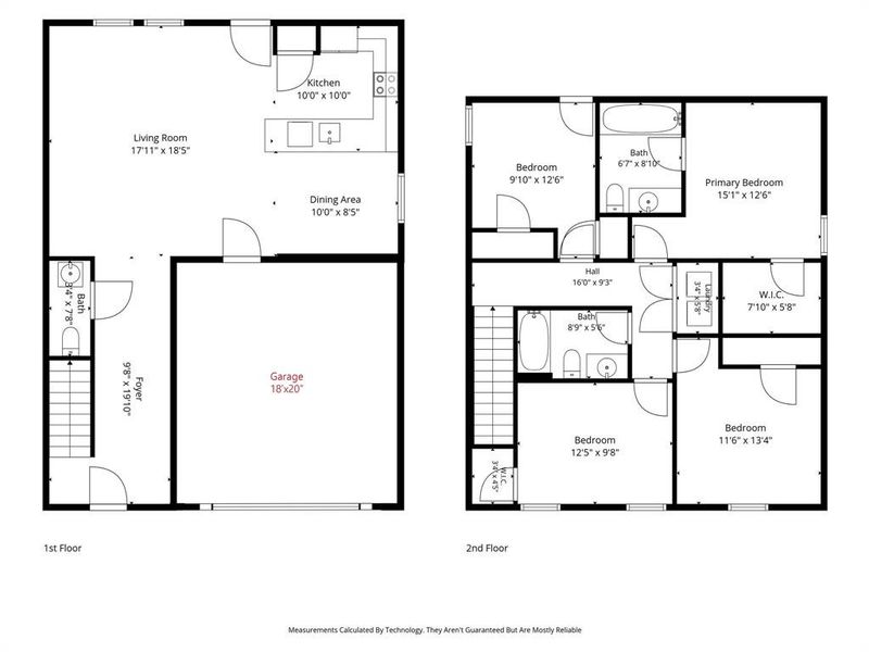 2D floor plan layout of this home in Foree Ranch, Providence Village, TX (Image 3). 2D floor plan layout of this home in Foree Ranch, Providence Village, TX (Image 3).