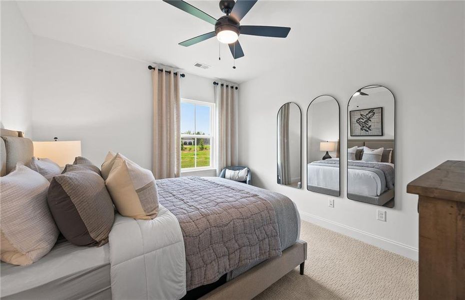 Furnished interior view inside a new home in Briar Creek, Atlanta (Image 3).