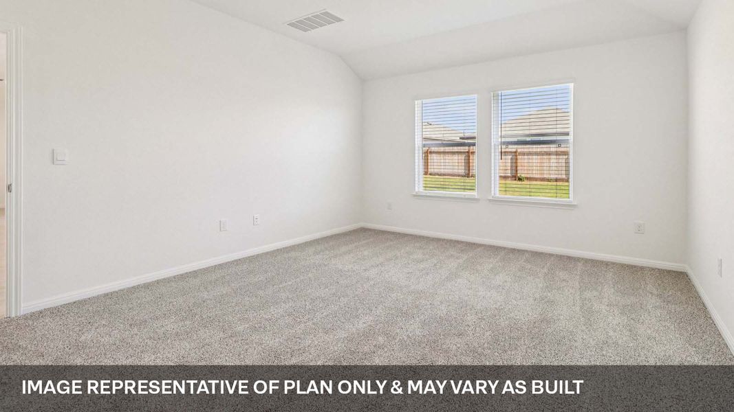 Representative unfurnished interior of a home built from the The Irvine by D.R. Horton in Carillon, Manor (Image 14).