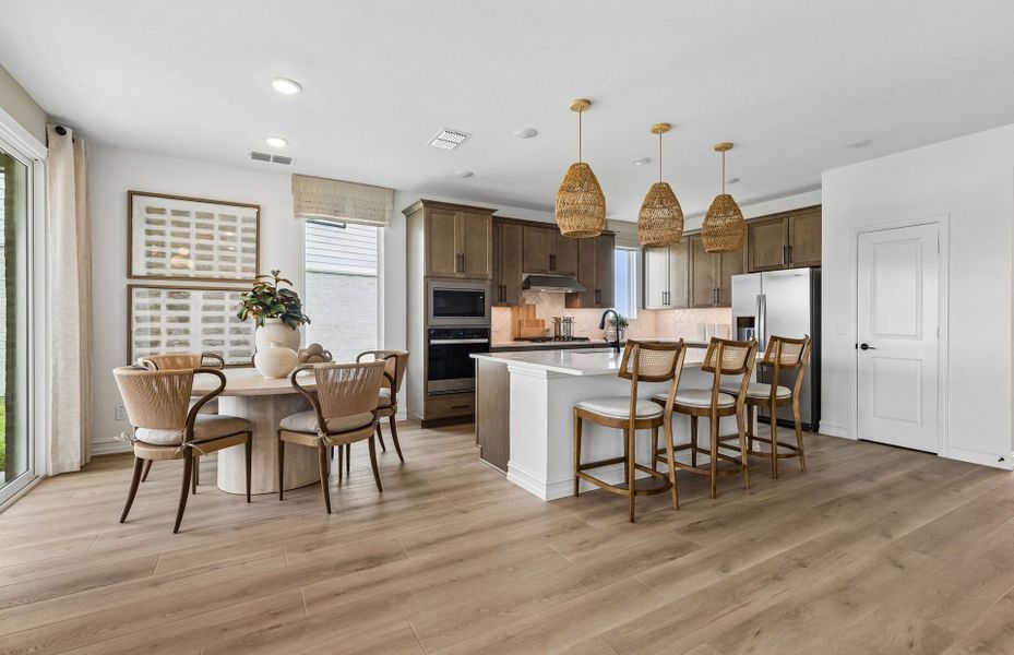 Representative furnished interior of a home built from the Harvard by Pulte Homes in Saddleside, Ponder (Image 12). Representative furnished interior of a home built from the Harvard by Pulte Homes in Saddleside, Ponder (Image 12).