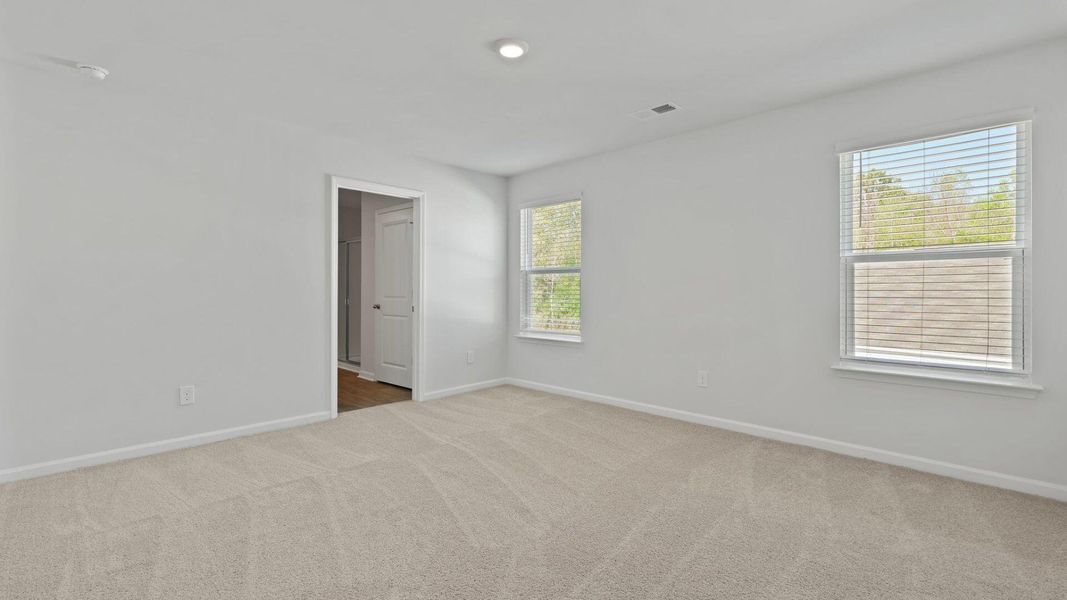 Spacious, unfurnished interior of a new home in Huggins Hill, Manning (Image 13). Spacious, unfurnished interior of a new home in Huggins Hill, Manning (Image 13).