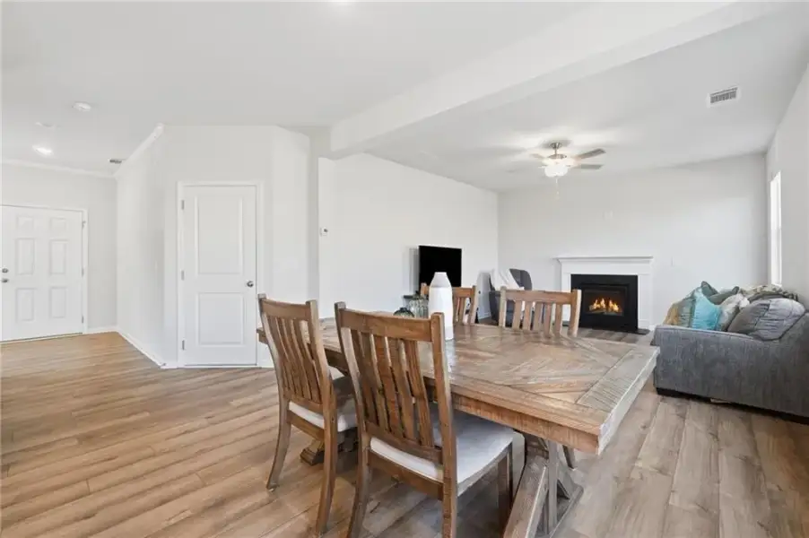 Furnished interior view inside a new home in , Canton (Image 9).
