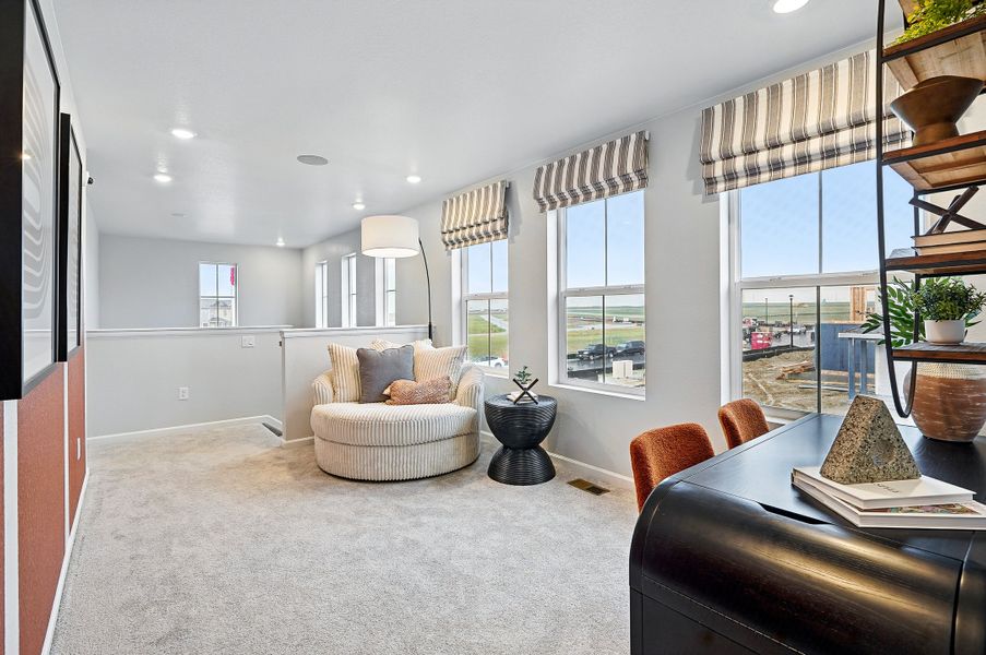 Furnished interior view inside a new home in Parterre, Thornton (Image 18).