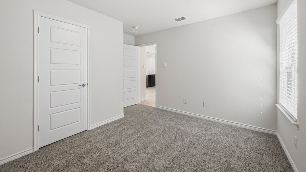 Representative unfurnished interior of a home built from the Douglas by D.R. Horton in Silverado, Aubrey (Image 13). Representative unfurnished interior of a home built from the Douglas by D.R. Horton in Silverado, Aubrey (Image 13).