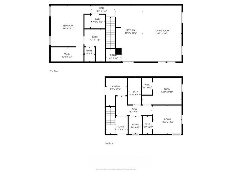 2D floor plan layout of this home in , Mansfield, TX (Image 4).