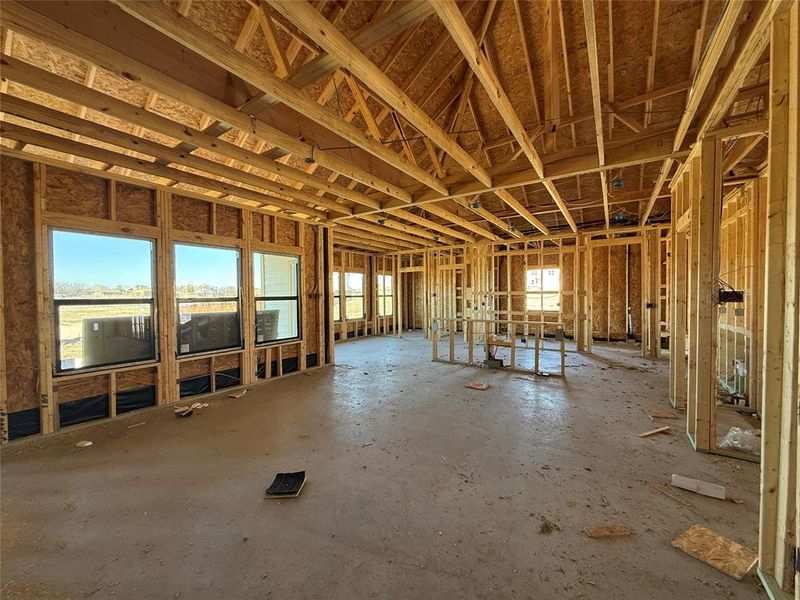 In-progress construction of a new home in , Godley, TX (Image 5).