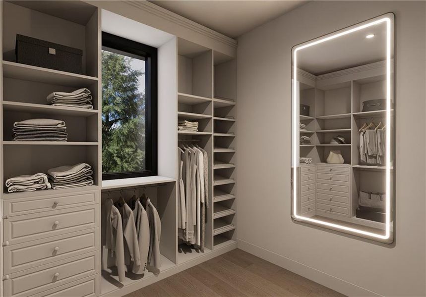 Furnished interior view inside a new home in , Buford (Image 13).