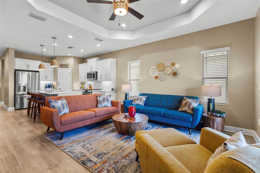 Furnished interior view inside a new home in , Nokomis (Image 6).