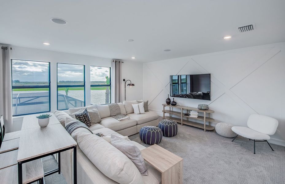 Loft offers additional space for family to enjoy