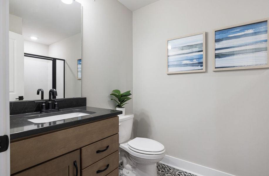 Representative furnished interior of a home built from the Sago by Beazer Homes in The Oaks, Goose Creek (Image 18). Representative furnished interior of a home built from the Sago by Beazer Homes in The Oaks, Goose Creek (Image 18).