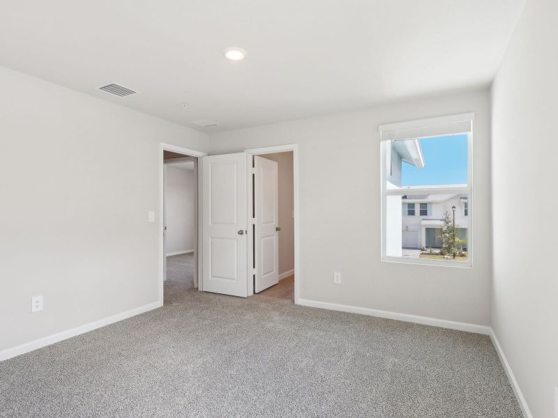 Bedroom in the Sandpiper End floorplan