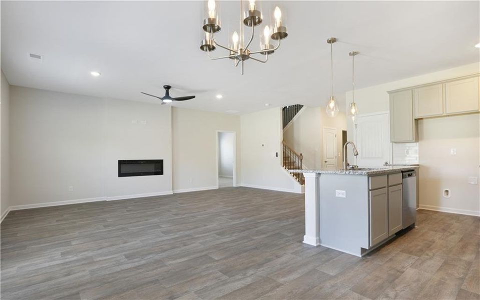 Spacious, unfurnished interior of a new home in Conner Springs, Social Circle (Image 22).