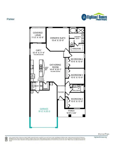 Parker - Home Layout Parker - Home Layout