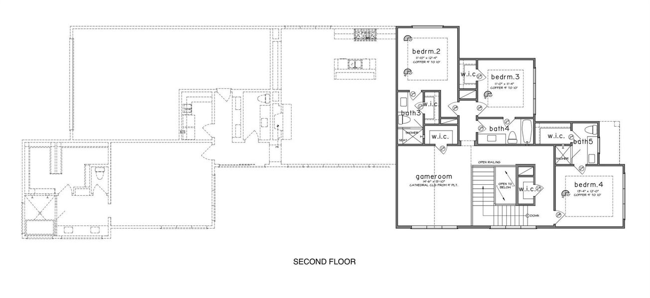 Floor Plans - Second Floor