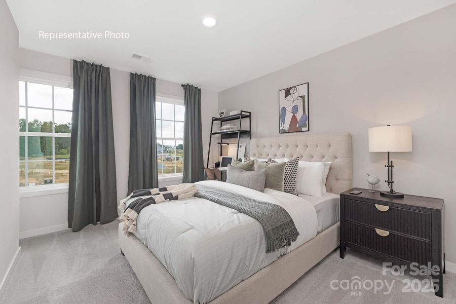 Furnished interior view inside a new home in Sanctuary at Southgate, Indian Trail (Image 10).