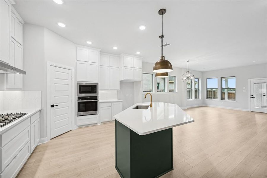 Furnished interior view inside a new home in Talia – Garden Series, Mesquite (Image 13).
