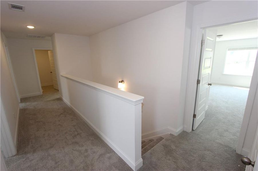 Spacious, unfurnished interior of a new home in Clark Farms, Flowery Branch (Image 24).