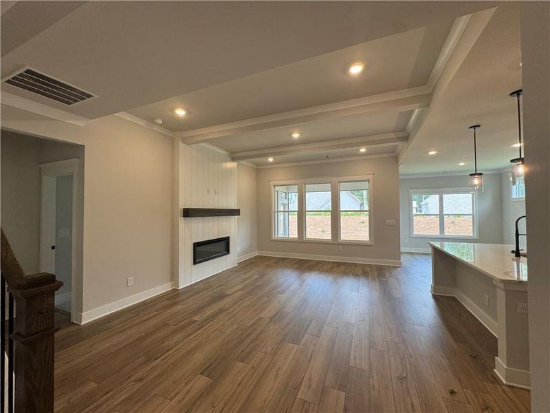 Spacious, unfurnished interior of a new home in Rosewood Lake Preserve, Hoschton (Image 33). Spacious, unfurnished interior of a new home in Rosewood Lake Preserve, Hoschton (Image 33).