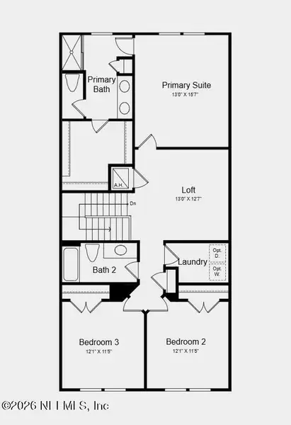 2D floor plan layout of this home in , St. Augustine, FL (Image 3). 2D floor plan layout of this home in , St. Augustine, FL (Image 3).